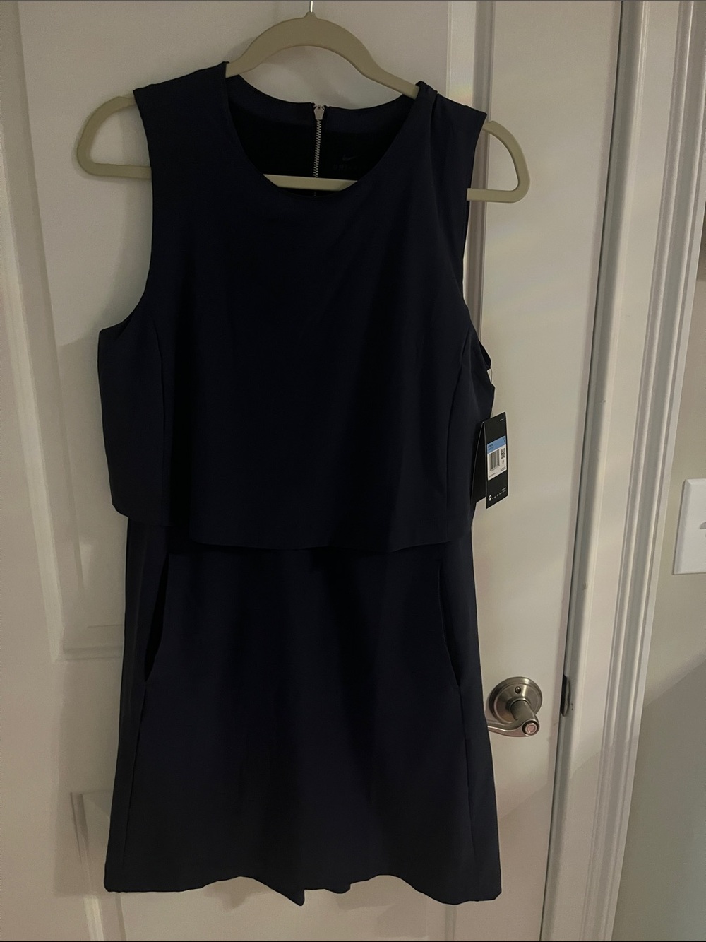 Nike Navy Sleeveless Mini Golf Dress
